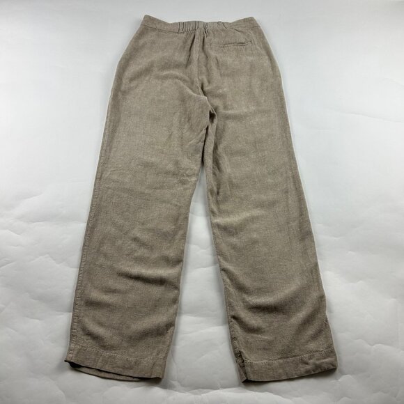 Old Navy Sliced Bread Linen Blend High Rise Wide Leg Trouser S - Picture 6 of 7